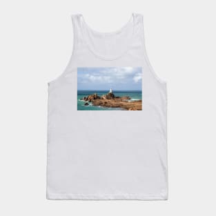 Corbiere lighthouse, Jersey Tank Top